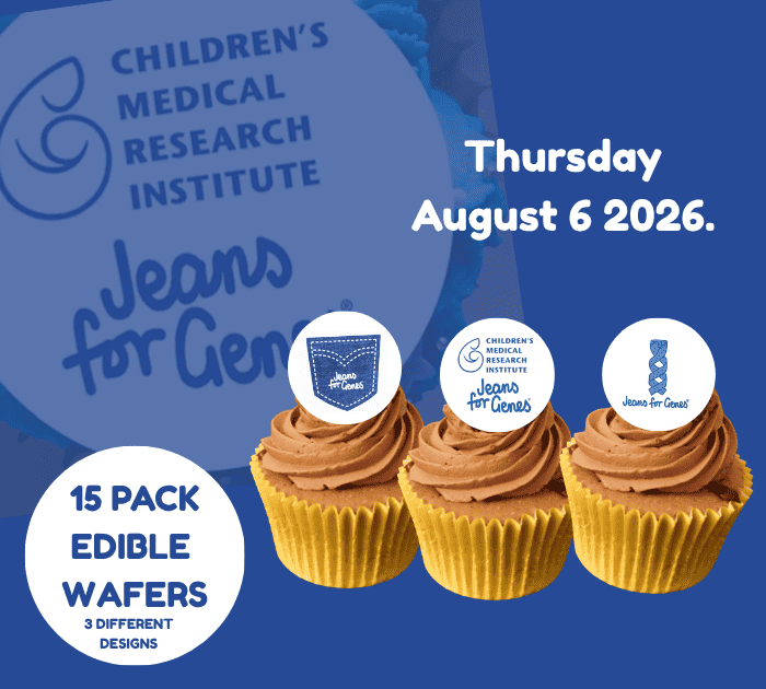 Jeans for Genes Wafer Toppers