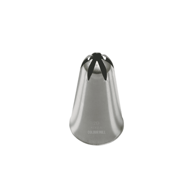 Piping Tip Closed Star 2D Colour Mill