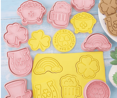 St. Patrick's Day Cookie Cutters 8pc
