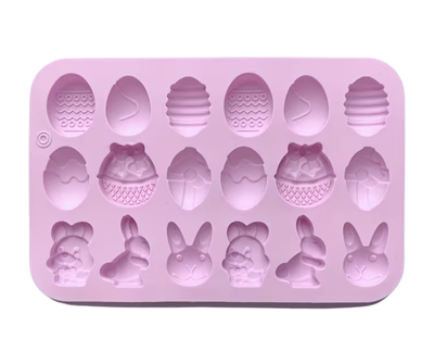 Easter Egg Bunny Shape Silicone Mould