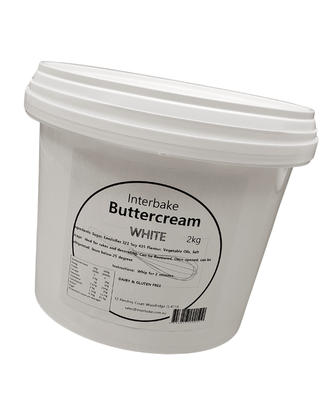 Vanilla Buttercream Icing (Interbake)