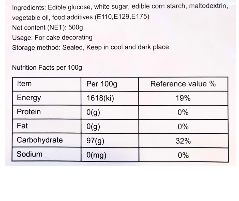 PURPLE POP SPRINKLES 125g