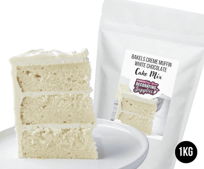 BAKELS CREME MUFFIN / WHITE CHOCOLATE CAKE MIX