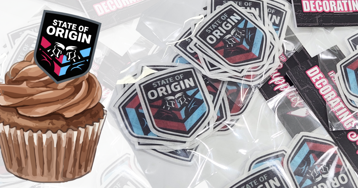 State of Origin Wafer Toppers 15pc
