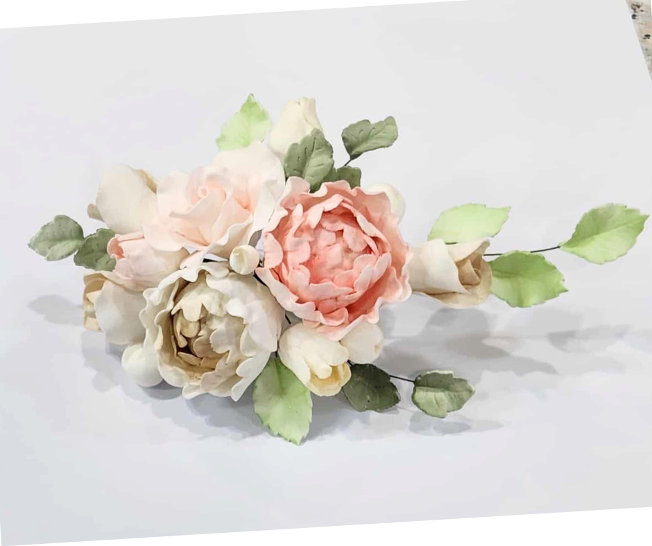 Old English Rose Spray