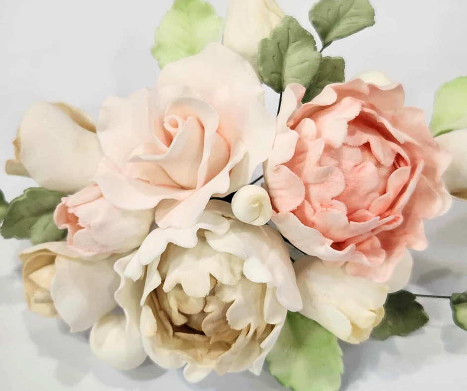 Old English Rose Spray