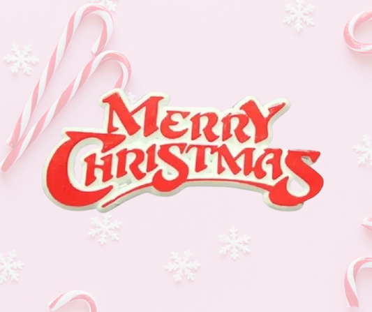 Merry Christmas Sign SINGLE