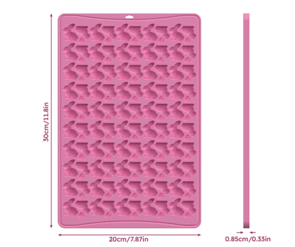 3D Rabbit Silicone Mould
