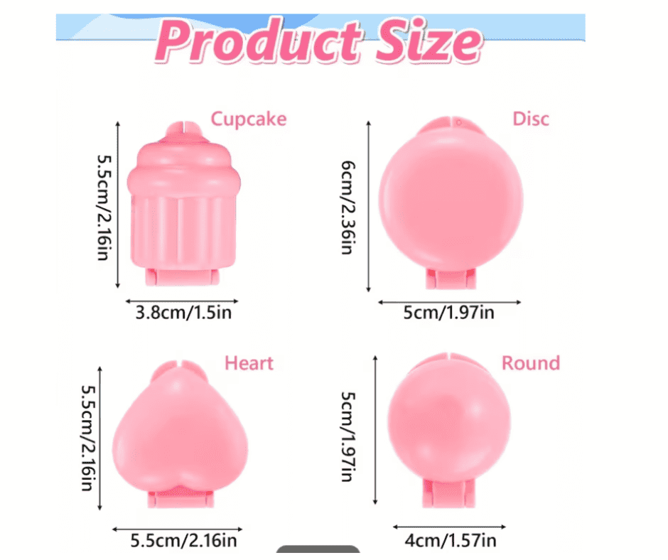 Cake Pop Mould Set - 4 Pack