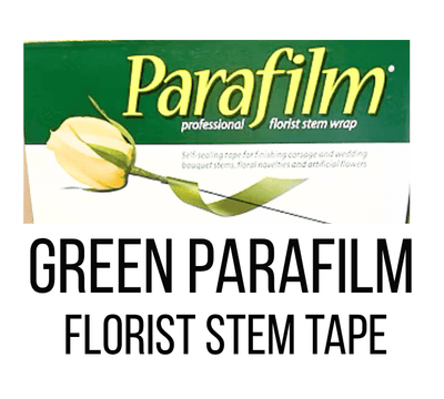 GREEN PARAFLIM FLORIST STEM TAPE