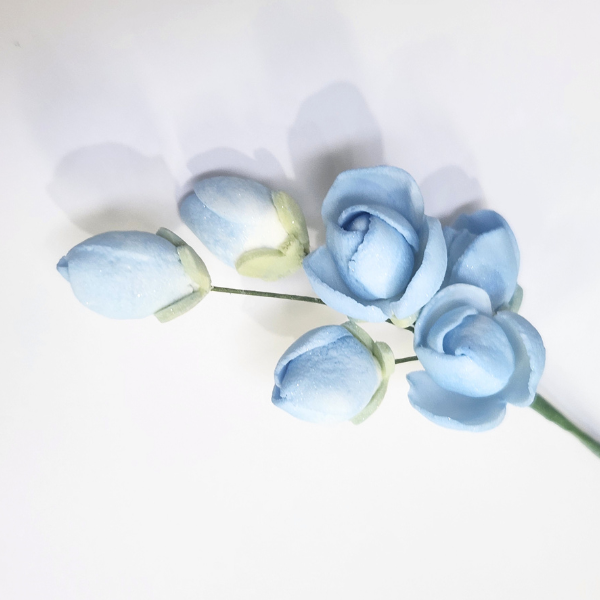 Cluster Rose Blue