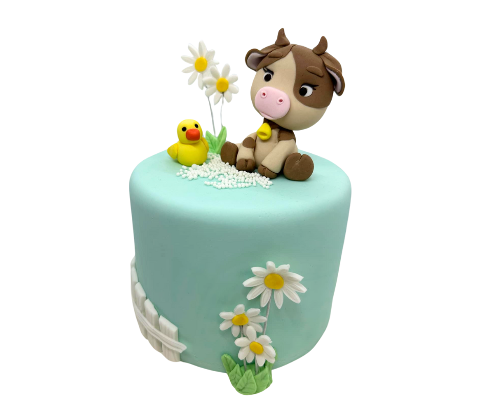 Fondant Farm Animal Cake Class (Sun 3rd of August 9am)