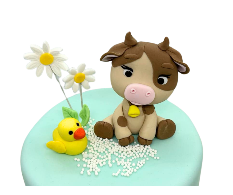 Fondant Farm Animal Cake Class (Sun 3rd of August 9am)