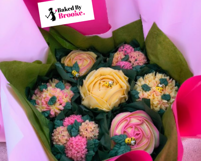 Create a Cupcake Bouquet with Baked By Brooke (SAT 19th SEPT 1.30PM)