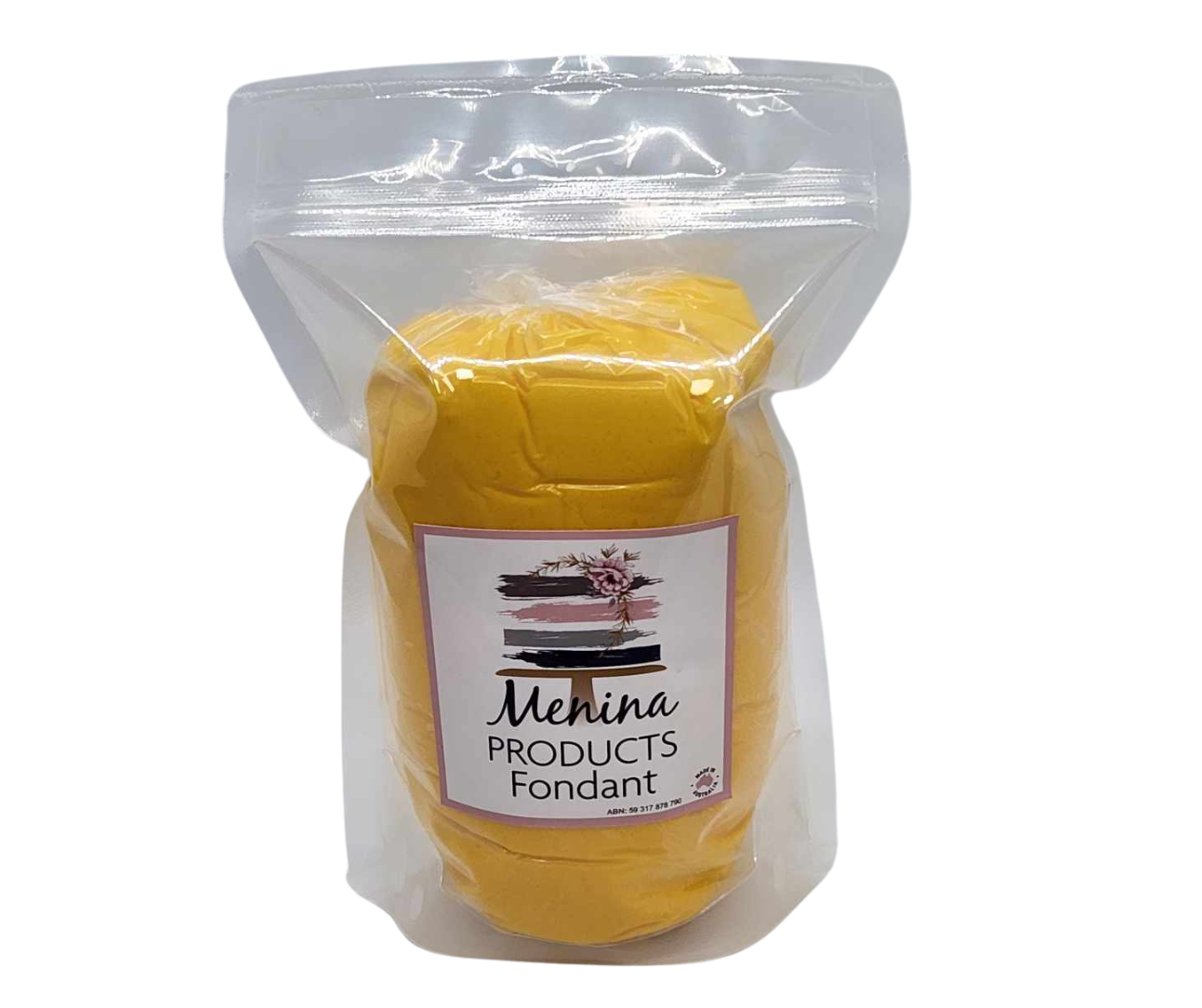Icing Sunflower Yellow Menina Fondant
