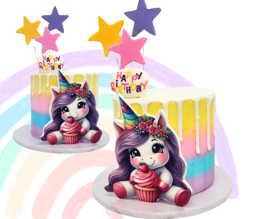 RAINBOW UNICORN MINI CAKE CLASS - SAT 25TH OCT 1.30PM