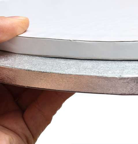 Cake Board White Drum | Round