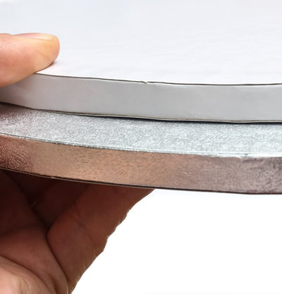 DRUM Cake Board (WHITE) - 9" ROUND BG