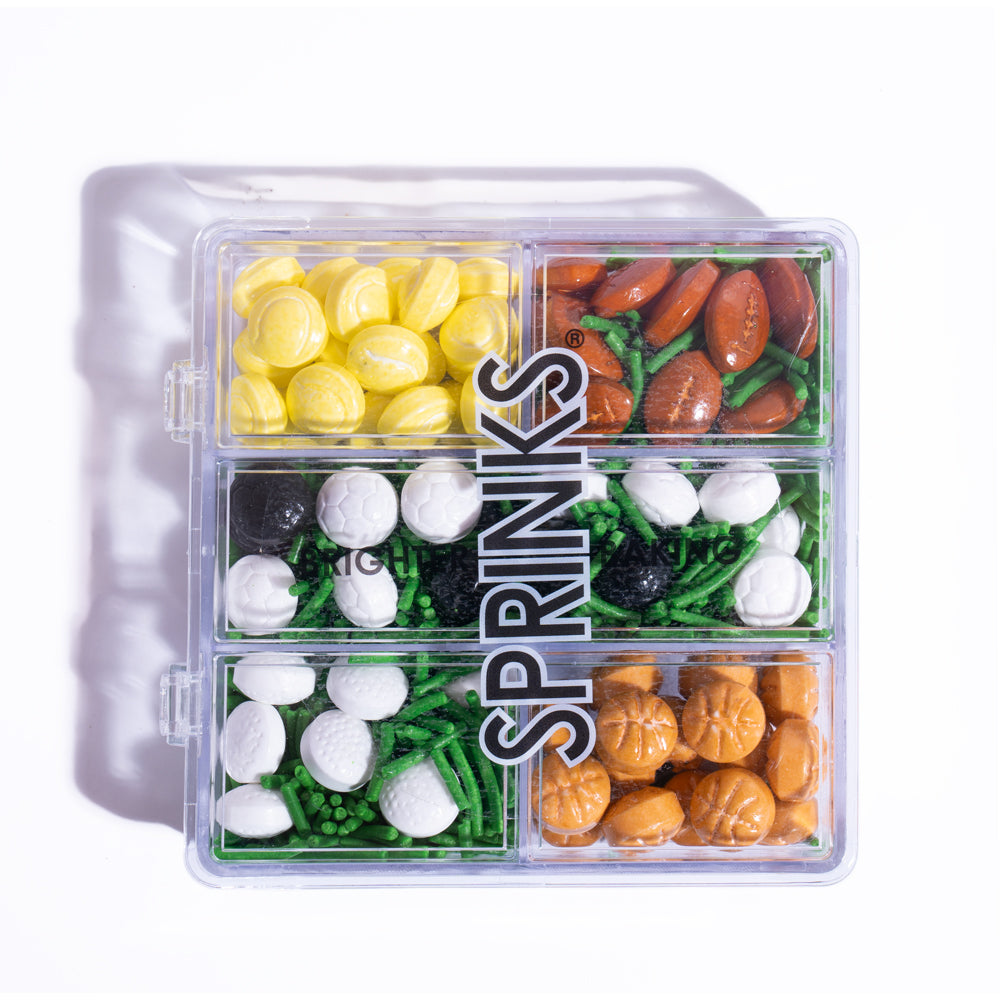 SPORT BALLS FAVOURITES BOX (95g) Sprinkles