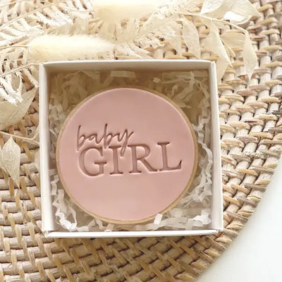 Cookie Stamp Baby Girl Embosser (Little Biskut Level Up!)g