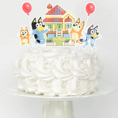 Bluey Cake Toppers (Pack of 7)