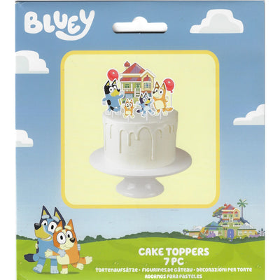 Bluey Cake Toppers (Pack of 7)