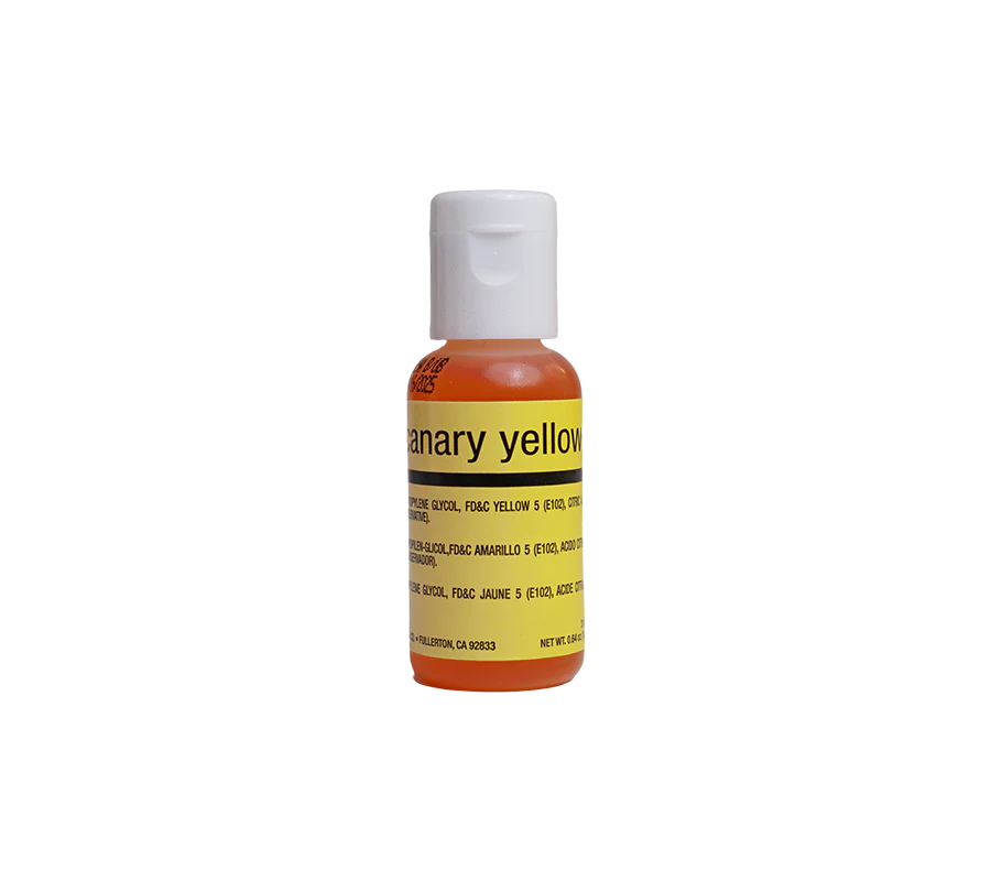 AIR BRUSH FOOD COLOUR | CANARY YELLOW | 18g (CHEFMASTER)