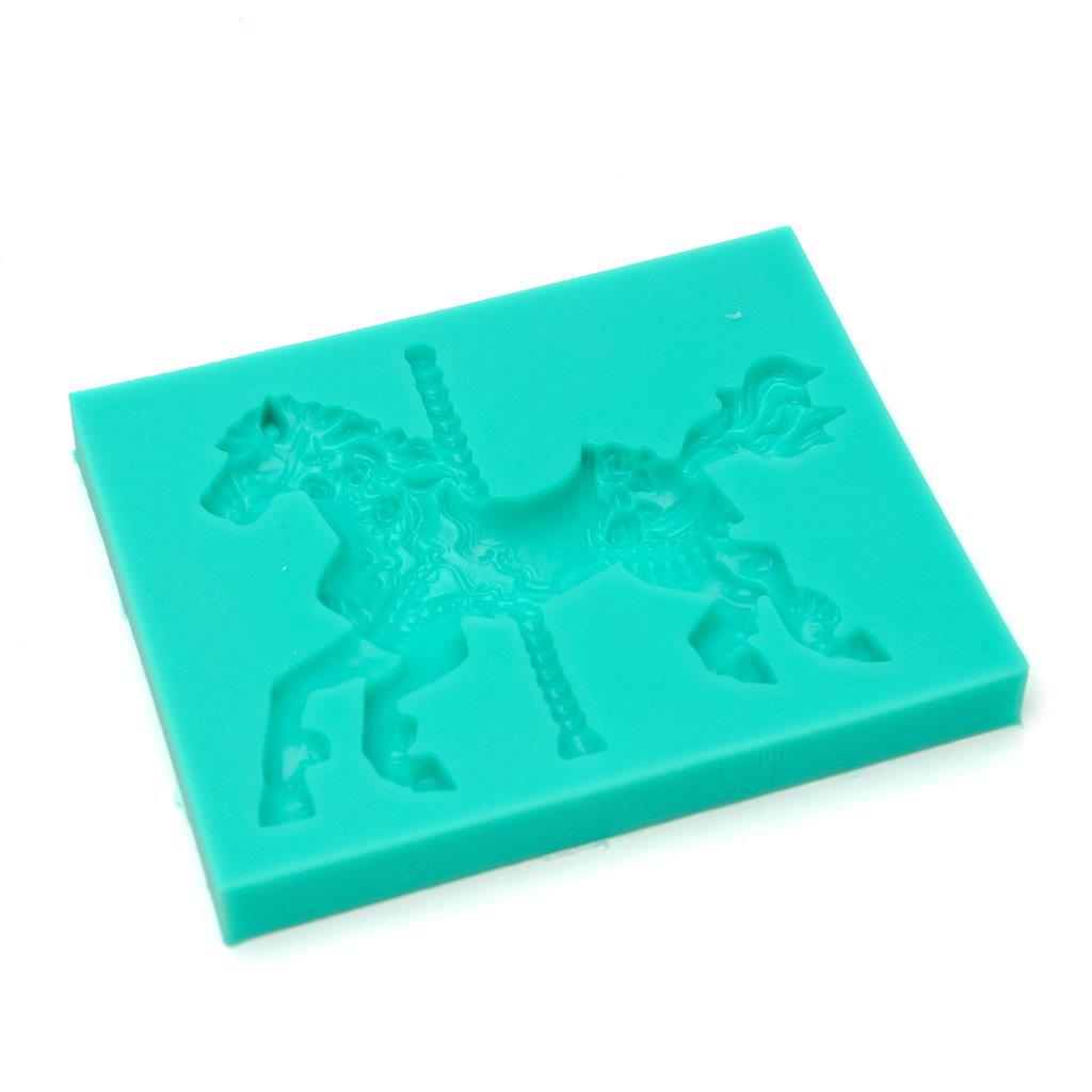 Mould Carousel Horse Silicone Mould