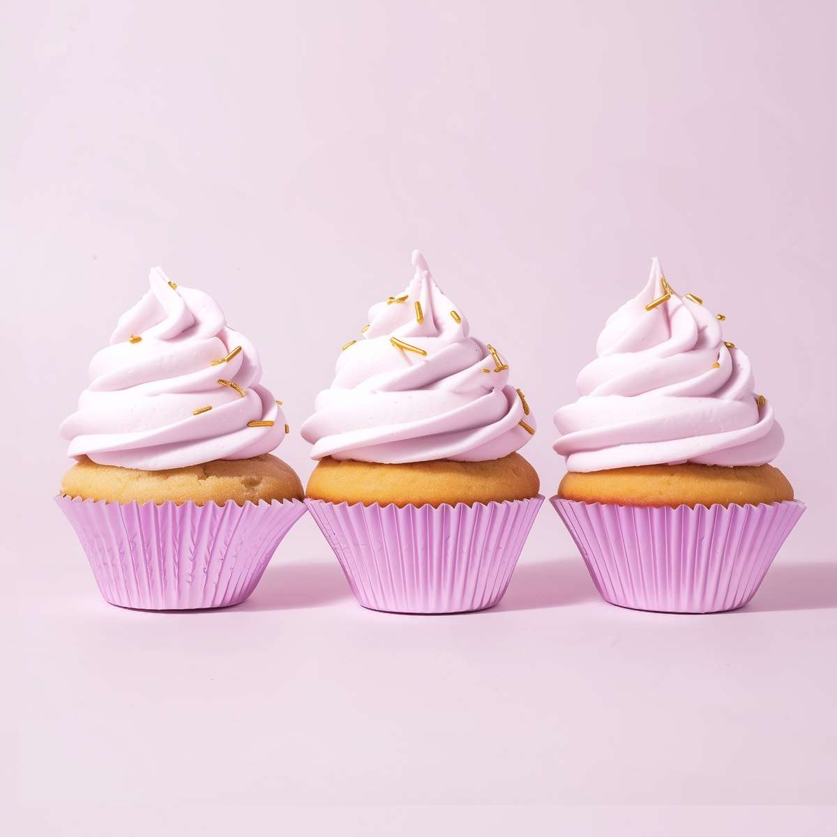 Papyrus & Co 50mm Lilac Foil Baking Cups | 50 Pack
