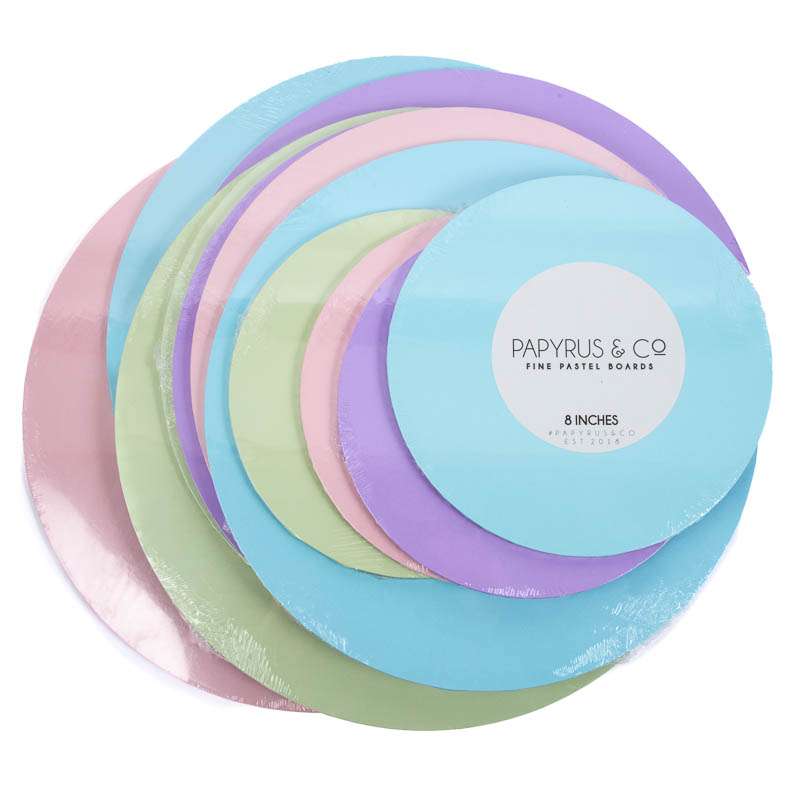 Papyrus & Co Pastel Pink Masonite Cake Boards | Round