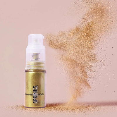Pump Shimmer - GOLD SPRINKS