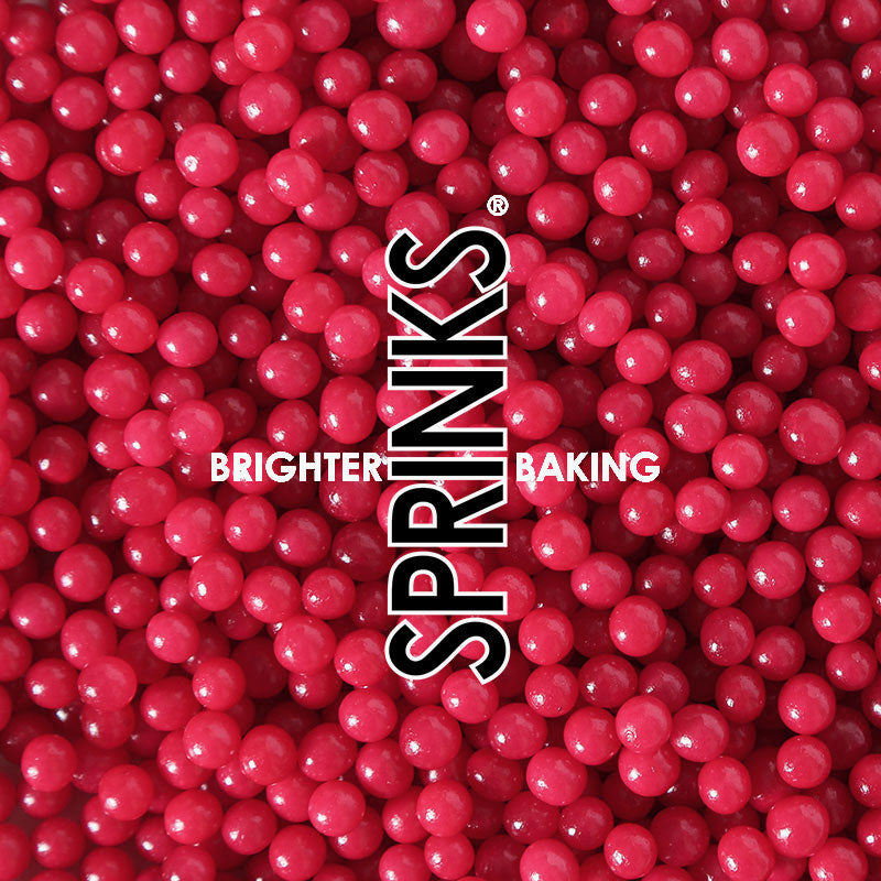 Cachous RED 4mm (85g) by Sprinks