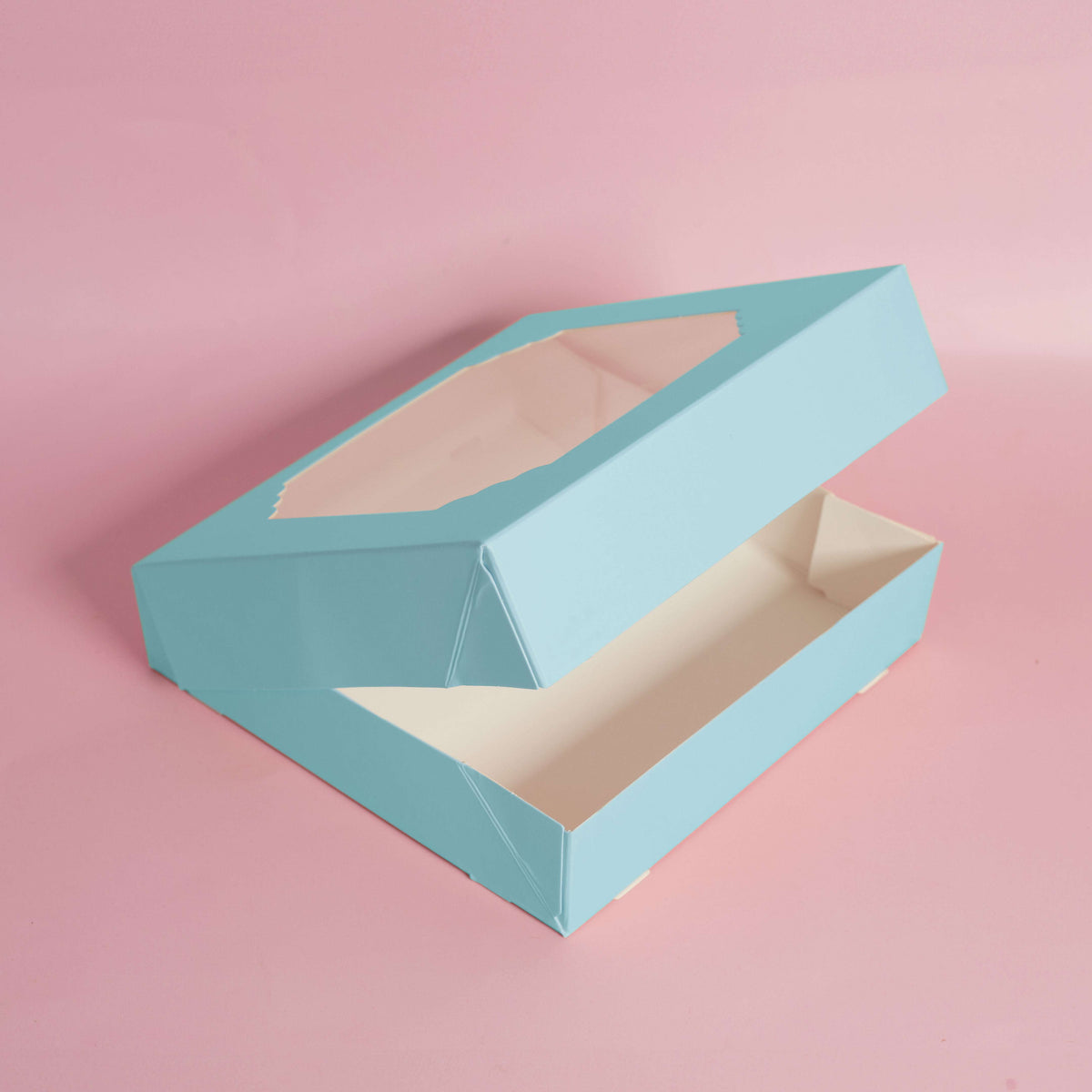 PAPYRUS Scalloped LARGE Treat Box (Pack of 5) - MIXED COLOURS