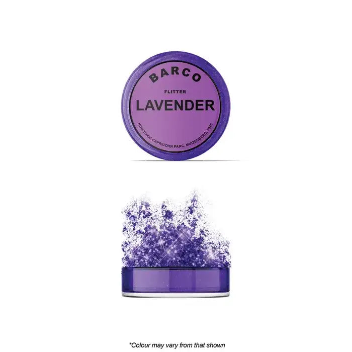 Barco Lavender Flitter Glitter | Non Toxic | 10ml