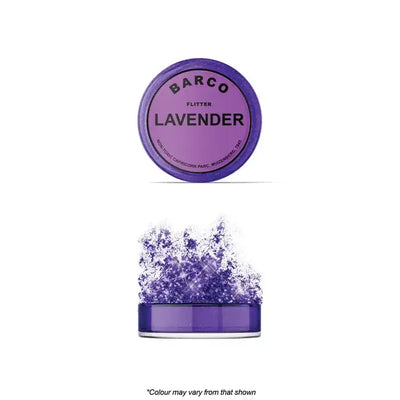 Barco Lavender Flitter Glitter | Non Toxic | 10ml
