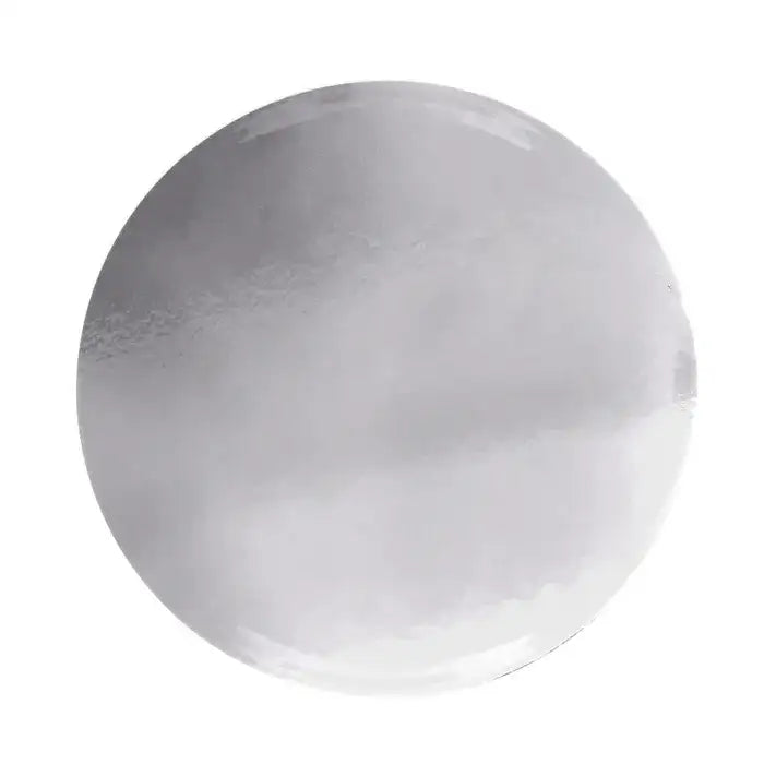 CAKE CRAFT Silver 12" 2mm Cardboard Cake Board | Round