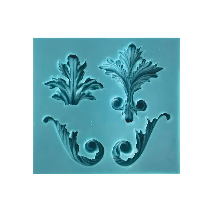 ASSORTED SCROLLS 1 SILICONE MOULD