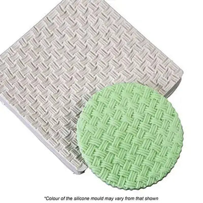 Mould Basket Weave Silicone Mould