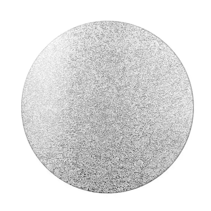 CAKE CRAFT | CAKE BOARD | SILVER | 13 INCH | ROUND | MDF | 6MM