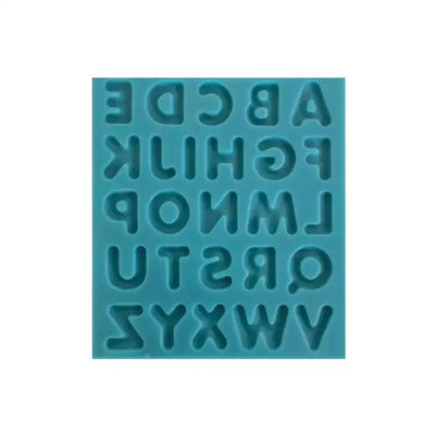 BUBBLE ALPHABET SILICONE MOULD