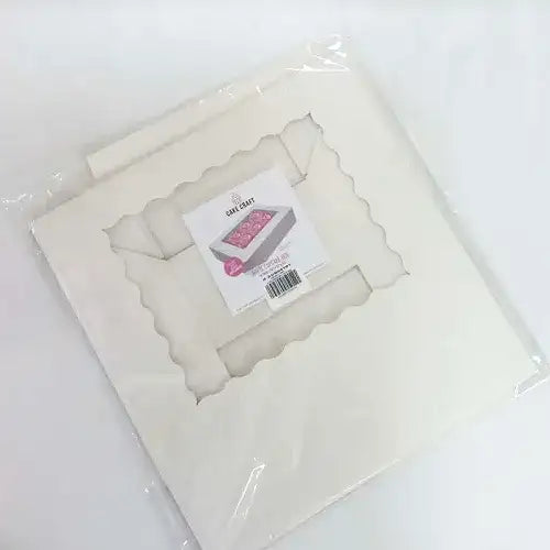 CAKE CRAFT | WHITE | 12 HOLE CUPCAKE BOX | RETAIL PACK