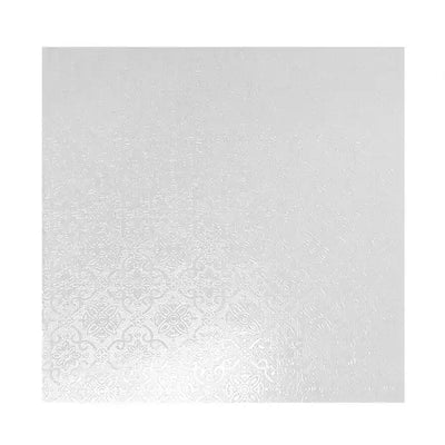CAKE BOARD | WHITE | 14 INCH | SQUARE | MDF | 6MM THICK