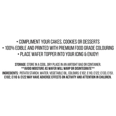 MIXED BUTTERFLY | WAFER TOPPERS | PACKET OF 16 (CAKE CRAFT)