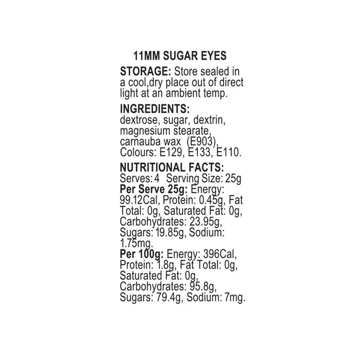 SPRINK'D | SUGAR EYES | 19MM | 60G