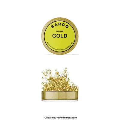 Barco Gold Hologram Flitter Glitter | Non Toxic | 10ml