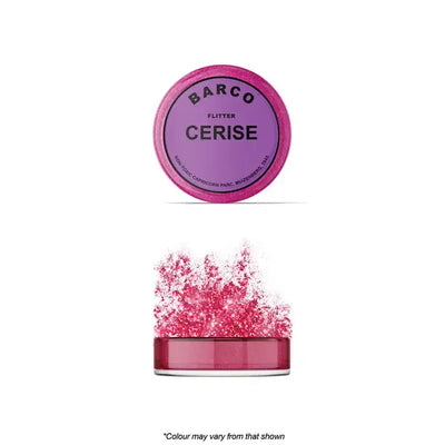 Barco Cerise Flitter Glitter | Non Toxic | 10ml