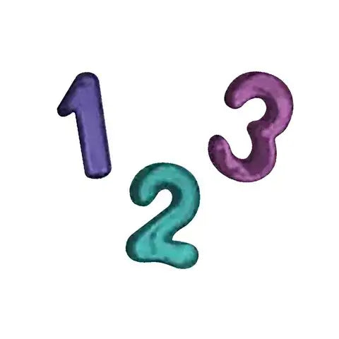 CHOCOLATE MOULD BWB | NUMBER MOULD | 1 PIECE