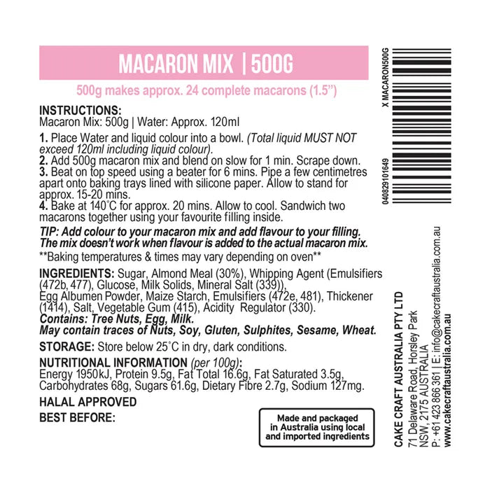 MACARON MIX 500G