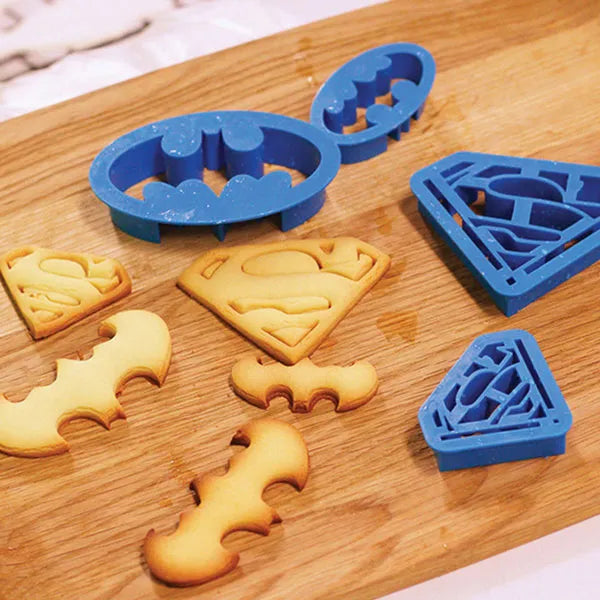Cutter Batman & Superman 4 piece Set