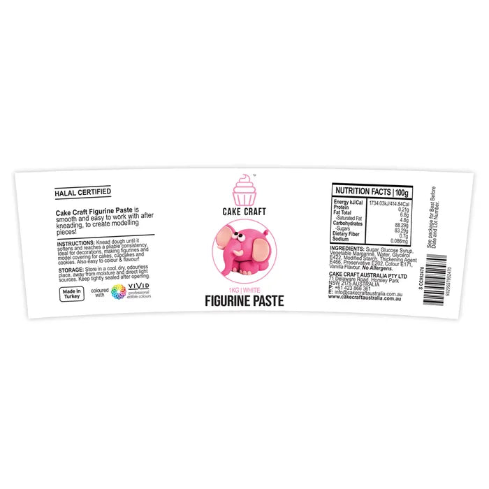CAKE CRAFT | FIGURINE GUM PASTE | 1KG